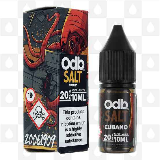 Cubano by ODB Juice E Liquid | Nic Salt, Strength & Size: 20mg • 10ml