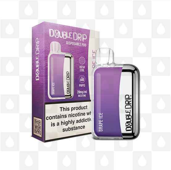 Grape Ice Double Drip Disposable 20mg | Disposable Vapes