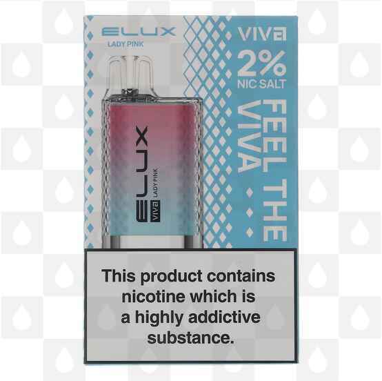 Lady Pink Elux Viva 600 20mg | Disposable Vapes