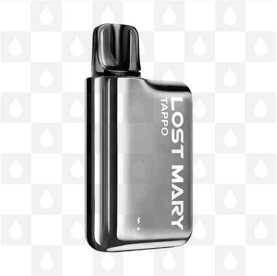 Lost Mary Tappo | Pre-Filled Pod Kit, Selected Colour: Silver with Strawberry Ice Pod