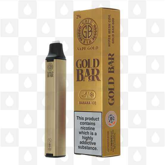 Banana Ice Gold Bar 20mg | Disposable Vapes