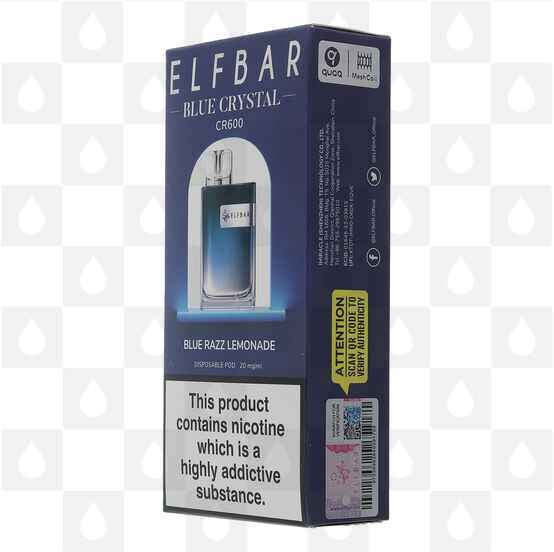 Blue Razz Lemonade Elf Bar Crystal CR600 20mg | Disposable Vapes