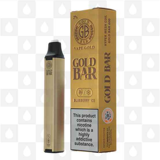 Blueberry Ice Gold Bar 20mg | Disposable Vapes