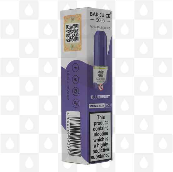 Blueberry by Bar Juice 5000 E Liquid | 10ml Salt Nic, Strength & Size: 20mg • 10ml