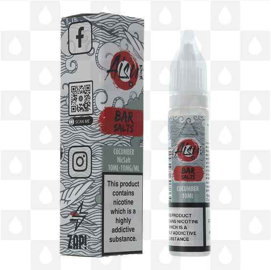 Cucumber 50/50 Bar Salts by Aisu E Liquid | 10ml Bottles, Strength & Size: 20mg • 10ml