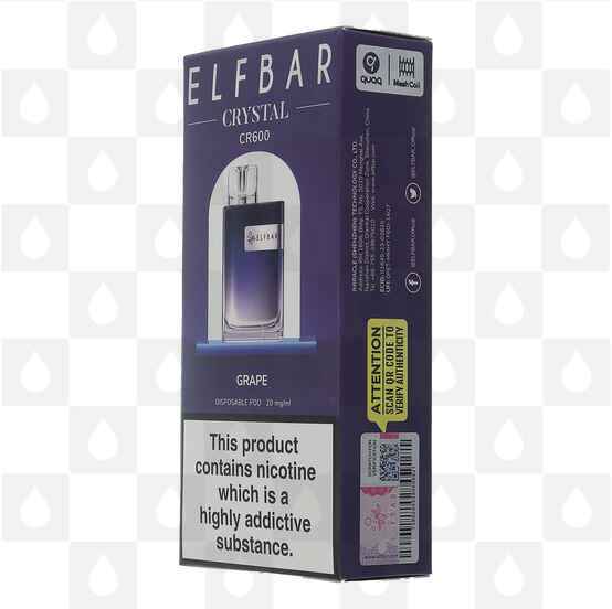 Grape Elf Bar Crystal CR600 20mg | Disposable Vapes