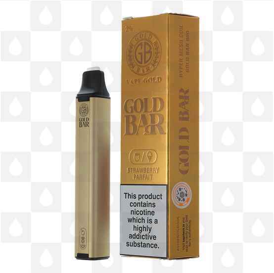 Strawberry Parfait Gold Bar 20mg | Disposable Vapes