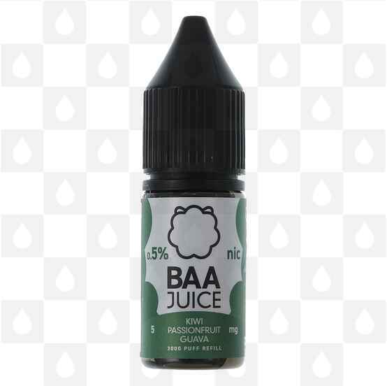 Kiwi Passionfruit Guava Nic Salt by Baa Juice E Liquid | 10ml Bottles, Strength & Size: 10mg • 10ml