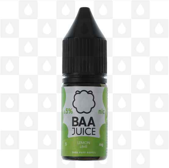 Lemon & Lime Nic Salt by Baa Juice E Liquid | 10ml Bottles, Strength & Size: 05mg • 10ml