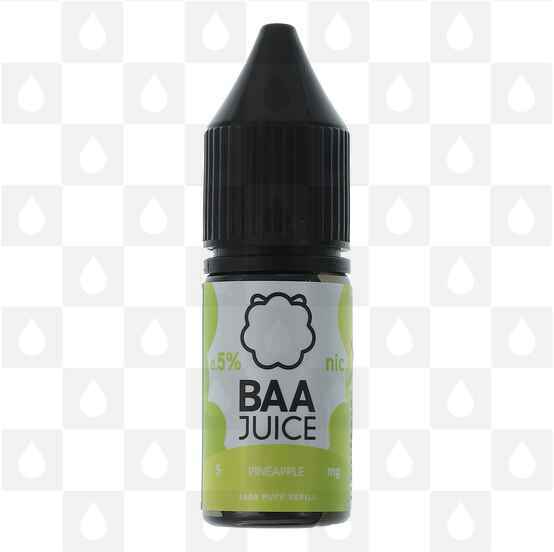 Pineapple Ice Nic Salt by Baa Juice E Liquid | 10ml Bottles, Strength & Size: 10mg • 10ml
