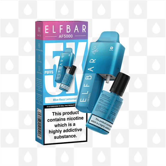 Blue Razz Lemonade | Elf Bar AF5000 | 5000 Puff Disposable Vapes