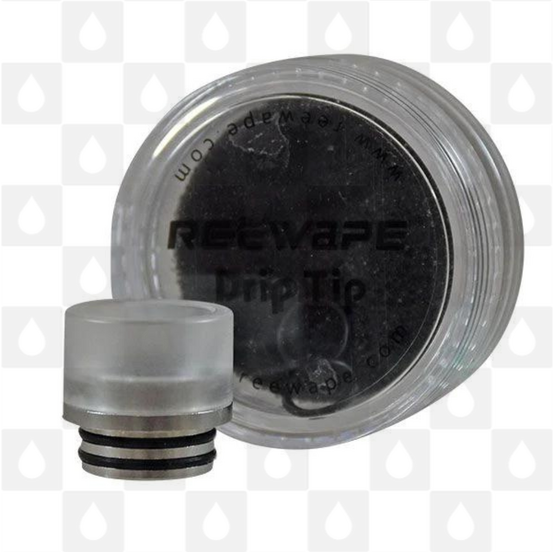 810 Drip Tip (AS 312) by Reewape, Selected Colour: White (Iced Out)