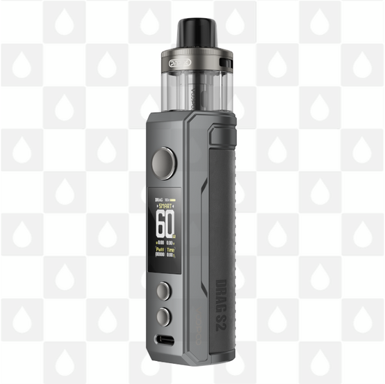 VooPoo Drag S2 Kit, Selected Colour: Gray Metal