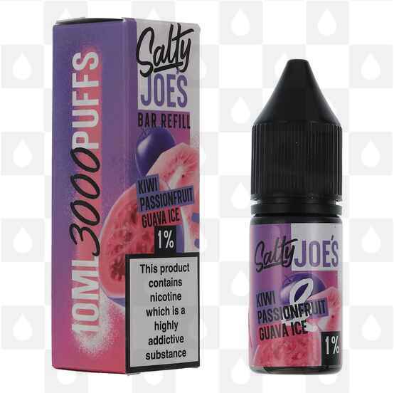 Kiwi Passionfruit Guava Ice by Salty Joes Bar Refill | 10ml Nic Salt, Strength & Size: 20mg • 10ml