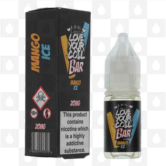 Mango Ice Bar Salts by Love Your Coil E Liquid | 10ml Nic Salt, Strength & Size: 10mg • 10ml