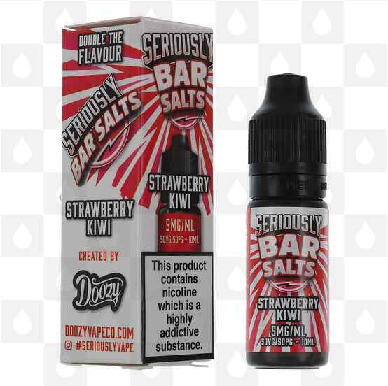 Strawberry Kiwi by Seriously Bar Salts E Liquid | 10ml Bottles, Strength & Size: 10mg • 10ml