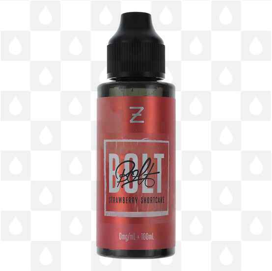 Strawberry Shortcake by Bolt E Liquid | 50ml & 100ml Short Fill, Strength & Size: 0mg • 100ml (120ml Bottle)