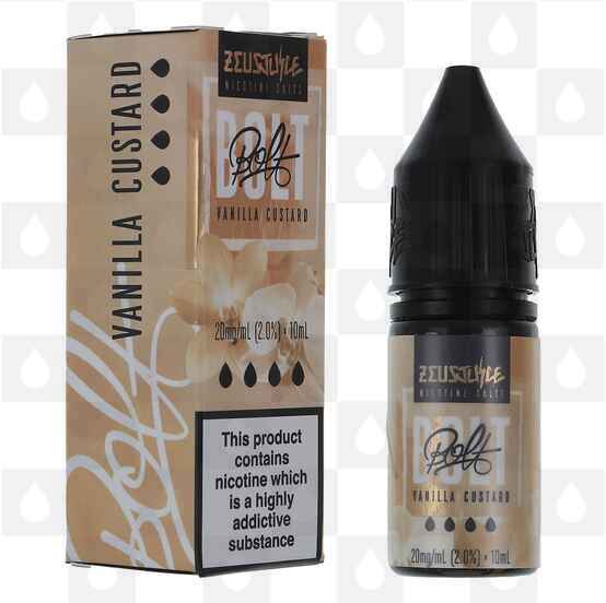 Vanilla Custard by Bolt E Liquid | Nic Salt, Strength & Size: 20mg • 10ml