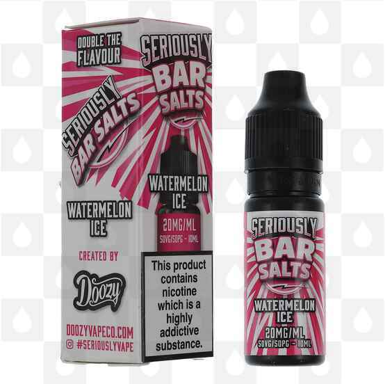 Watermelon ICE by Seriously Bar Salts E Liquid | 10ml Bottles, Strength & Size: 10mg • 10ml