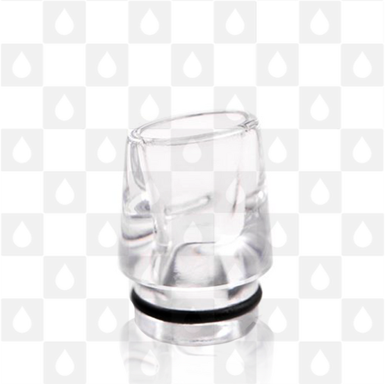 Dotmod Whistle Style 510 Drip Tip - Short, Selected Colour: Clear