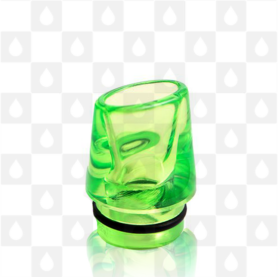 Dotmod Whistle Style 510 Drip Tip - Short, Selected Colour: Green