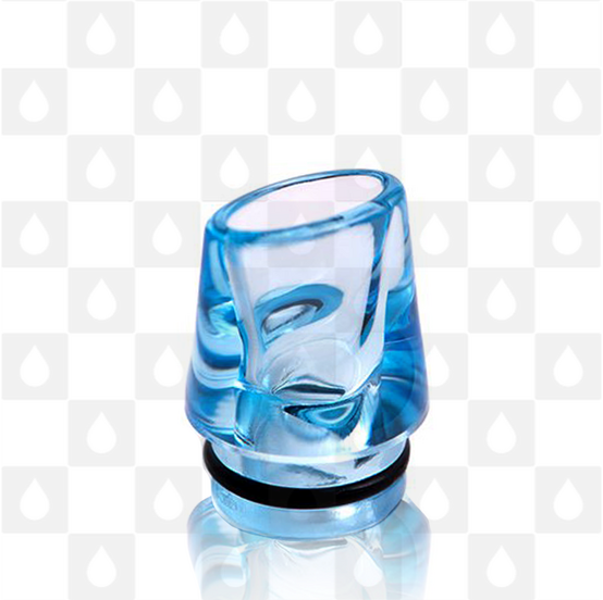 Dotmod Whistle Style 510 Drip Tip - Short, Selected Colour: Royal Blue