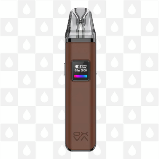 OXVA Xlim Pro Pod Kit, Selected Colour: Brown Leather