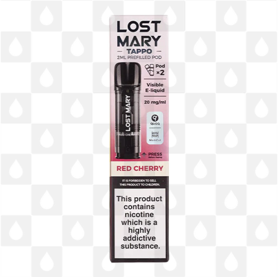 Lost Mary Tappo | Red Cherry 20mg Pods