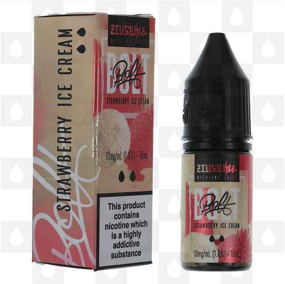 Strawberry Ice Cream by Bolt E Liquid | Nic Salt, Strength & Size: 20mg • 10ml