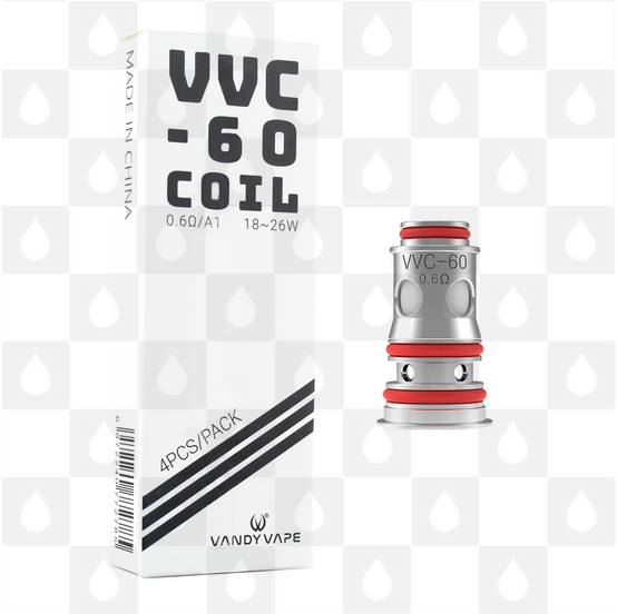 Vandy Vape VVC Replacement Coils, Ohms: 0.6 Ohm Coil (18 - 26W)