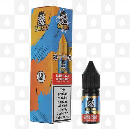 Blue Razz Lemonade LYC Bar Salt by Love Your Coil E Liquid | 10ml Nic Salt, Strength & Size: 20mg • 10ml