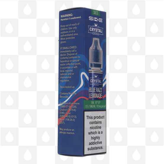 Blue Razz Lemonade SKE Crystal Original E Liquid V2 | 10ml Nic Salt, Strength & Size: 20mg • 10ml