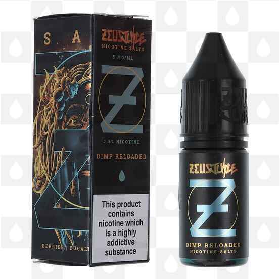 Dimp Reloaded Nic Salt by Zeus Juice E Liquid | 10ml Bottles, Strength & Size: 20mg • 10ml