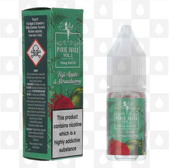 Fuji Apple & Strawberry by Pixie Juice E Liquid | 10ml Nic Salt, Strength & Size: 20mg • 10ml