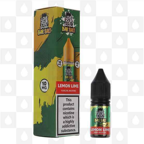 Lemon Lime LYC Bar Salt by Love Your Coil E Liquid | 10ml Nic Salt, Strength & Size: 20mg • 10ml