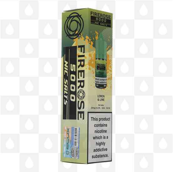 Lemon Lime by Elux Firerose 5000 E Liquid | Nic Salt, Strength & Size: 20mg • 10ml