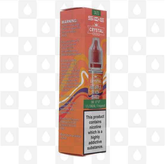 Pineapple Peach Mango SKE Crystal Original V2 E Liquid | Nic Salt, Strength & Size: 20mg • 10ml