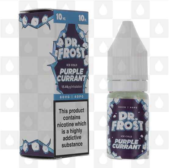Purple Currant Nic Salt by Dr. Frost E Liquid | 10ml Bottles, Strength & Size: 20mg • 10ml