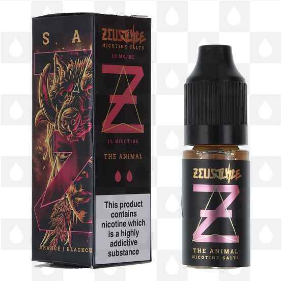 The Animal Nic Salt by Zeus Juice E Liquid | 10ml Bottles, Strength & Size: 20mg • 10ml