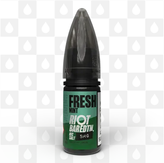 Fresh Mint by Riot Bar EDTN E Liquid | 10ml Nic Salt, Strength & Size: 05mg • 10ml