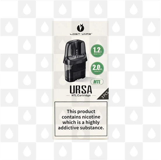 Lost Vape Ursa Nano Replacement Pods, Ohm: 1.2 Ohm