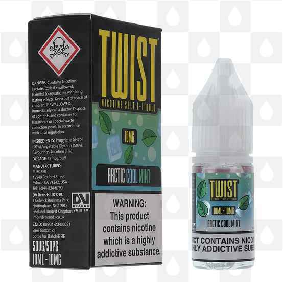 Arctic Cool Mint by Twist E Liquid | 10ml Nic Salt, Strength & Size: 20mg • 10ml