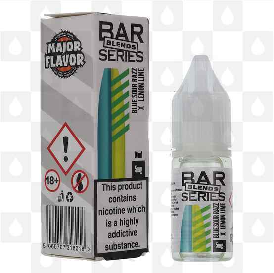 Blue Sour Razz X Lemon Lime | Blends by Bar Series E Liquid | Nic Salt, Strength & Size: 10mg • 10ml