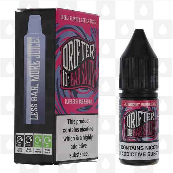 Blueberry Bubblegum | Bar Salts by Drifter E Liquid | Nic Salt, Strength & Size: 20mg • 10ml