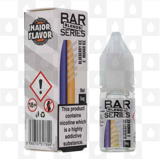 Blueberry Ice X Mango Ice | Blends by Bar Series E Liquid | Nic Salt, Strength & Size: 10mg • 10ml
