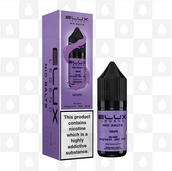 Grape by Elux Legend E Liquid | Nic Salt, Strength & Size: 20mg • 10ml