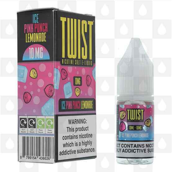 Iced Pink Punch Lemonade by Twist E Liquid | 10ml Nic Salt, Strength & Size: 20mg • 10ml