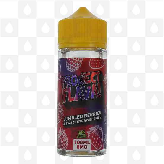 Jumbled Berries and Sweet Strawberry | Project Flava by Big Bold E Liquid | 100ml Short Fill