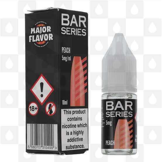Peach by Bar Series E Liquid | Nic Salt, Strength & Size: 05mg • 10ml