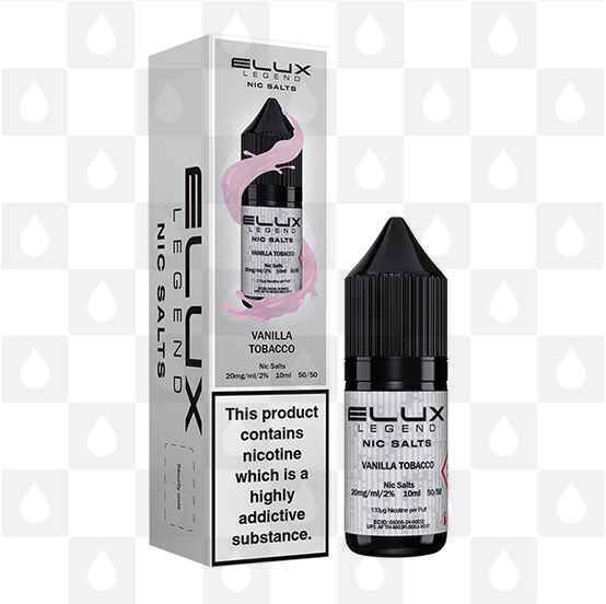 Vanilla Tobacco by Elux Legend E Liquid | Nic Salt, Strength & Size: 10mg • 10ml